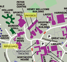 reed hall map