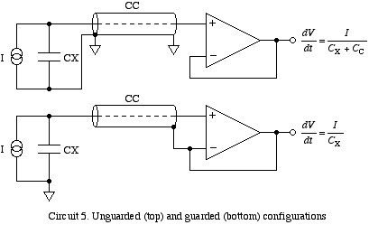 Circuit 5. Illustrating use of electrostatic guard.